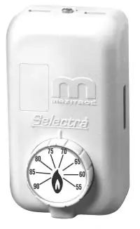 Bargain Maxitrol TD244 Wall Mount Space Temperature Selector 55-90 Degree F Temperature Range
