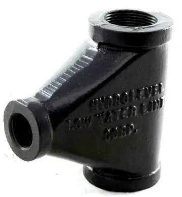 Hydrolevel FOEM-3 Cast Iron Tee Fitting 1 and 1 fourth inch x 1 and 1 fourth inch x 3 fourth inch Secure Checkout