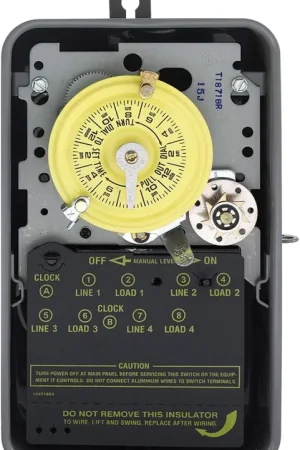 Intermatic T1871BR 24 Hour Mechanical Time Switch 40 Amp DPDT with NEMA 3R Enclosure Discount