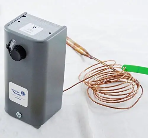Johnson Controls A19AAF-2 Temperature Control SPDT 6'CAP 2 FIX DIF Instant Buy