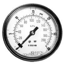 Popular Johnson Controls G-2010-403 AIR GAGE 3-1/2