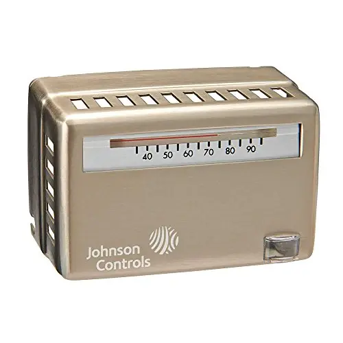 Certified Johnson Controls T-4002-2123 Thermostat Cover Horizontal Single Window