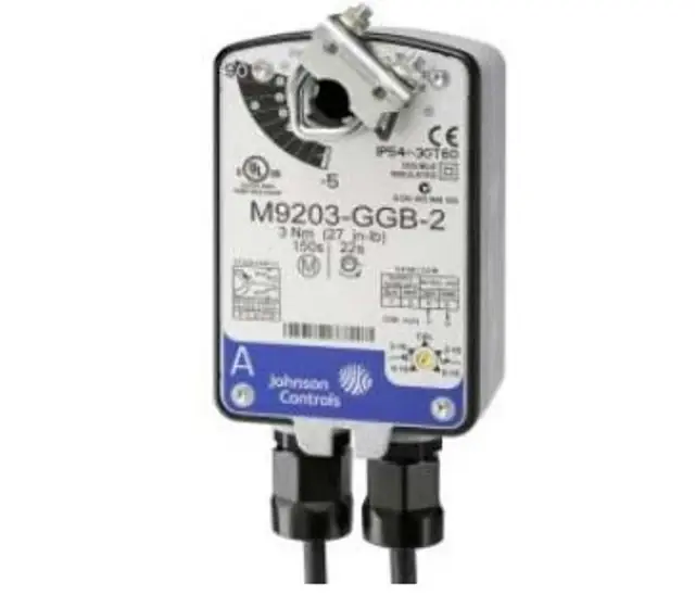 Johnson Controls M9203-GGA-2Z Direct Coupled, 27 lb-in, Spring-Return Professional Grade