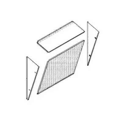 Allied Commercial C1GARD51A-1 13R98 Mesh Hail/Coil Guard Latest