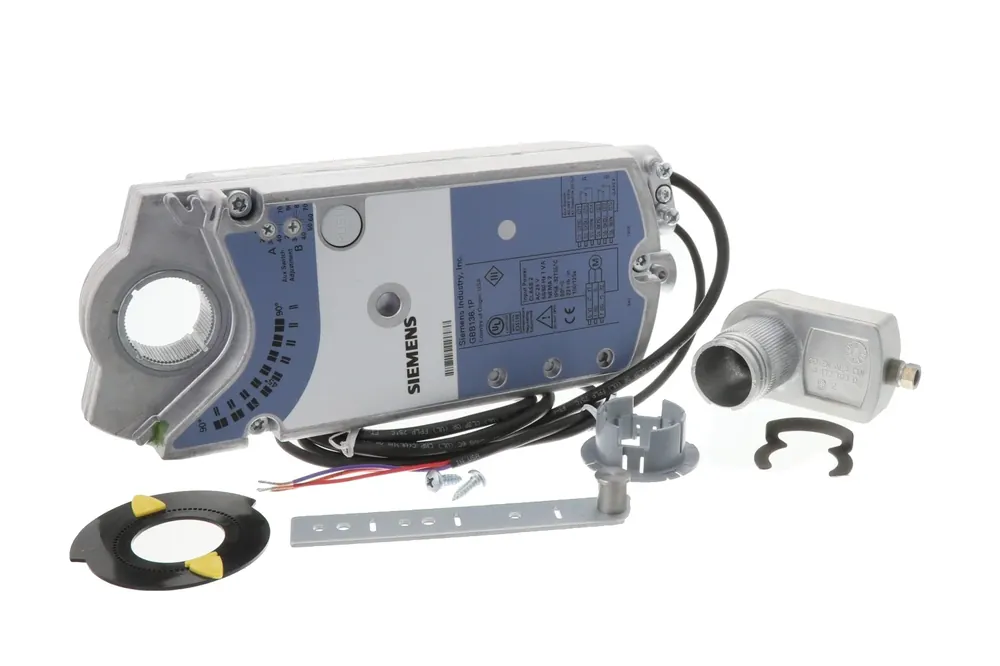 Trusted Brand Siemens Building Technology GBB136.1P - 3Pt Nsr 24V 221#In Aux Plen for Building Automation