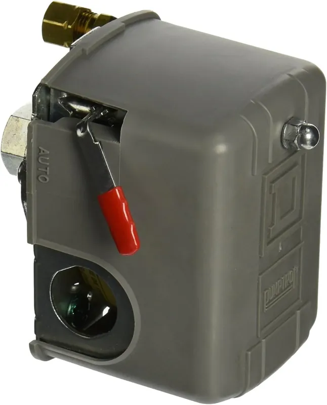 Square D 9013FHG12J52M1X Pressure Switch 95-125 psi with Unloader & On/Off Lever Low Price