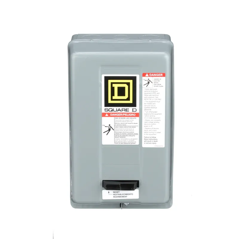 Square D 8536SAG12V08 Motor Starter 9A 3Pole 3Phase 208VAC Coil NEMA-1 Price Drop