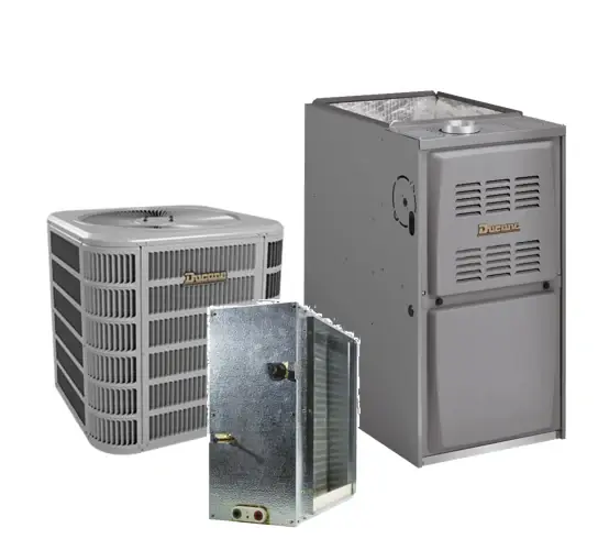 Cheap Ducane 2 Tons Gas Heat Horizontal Air Conditioner System - 16 SEER