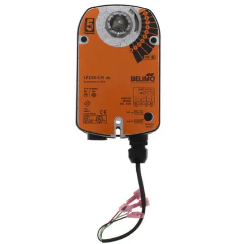 Belimo LFC24-3-R Spring Return Actuator 24V 35 lb-in Premium