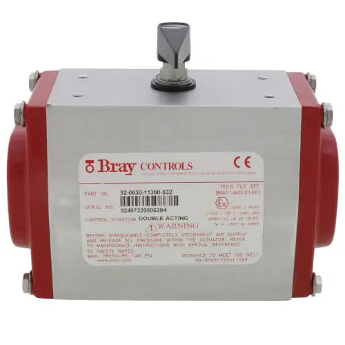 BRAY 92-0630-11300-532 Pneumatic Actuator Special Offer