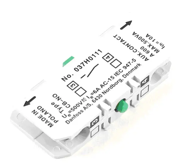Special Discount Danfoss 037H0111 - auxiliary contact NormallyOpen