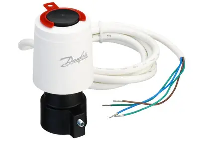 Premium Danfoss 088H3114 TWA-A Actuator 24V NC 4-Wire with Switch