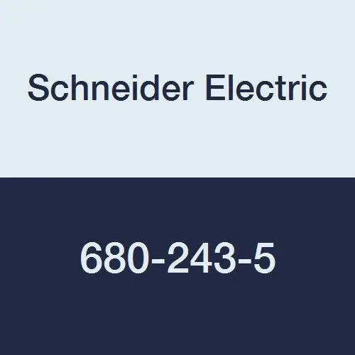Schneider Electric 680-243-5 SPDT Changeover Switch Holiday Sale