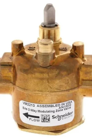 Schneider Electric VM2213 Series VM Pop-Top Modulating Zone Valve Two-Way Sweat Connection 4.0 CV 1/2 Inch Size Final Sale