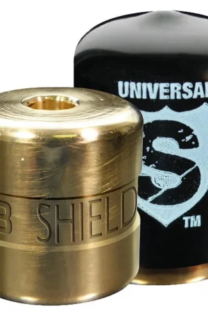 JB Industries SHLD-U100 Shield® 1/4 In. Universal Locking Caps (100 Pack), 2 Bits and 8 In. Driver Trusted Brand