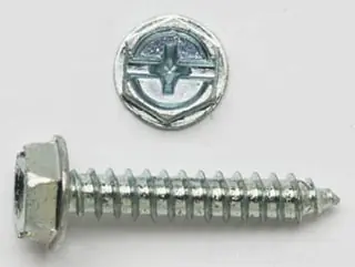 Peco Fasteners 8X2HWHSTSZJ - HEX TAPPING SCREWS 8 X 2" ZINC (100 COUNT JAR) 8X2HWHSTSZJ Don't Miss Out
