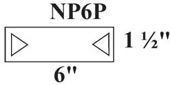 Holiday Sale Mullen NP6P - STUD GUARDS 1-1/2"X6" 16GA FOR METAL OR WOOD STUDS (INTERLOCKING CLEATS ONLY) NP6P 100/BX