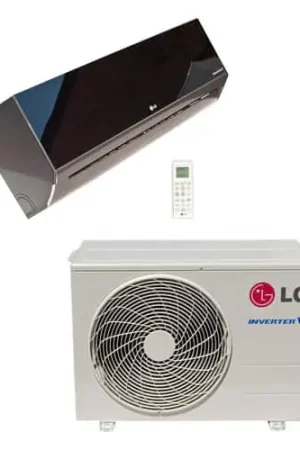 Seasonal Sale LG LA120HSV5 12,000 BTU 22.7 SEER Art Cool Mirror Single Zone Heat/Cool Package