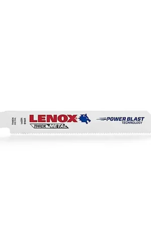 Big Sale LENOX 12" GENERAL PURPOSE BI-METAL RECIPROCATING SAW BLADES 20583110R 5/PK