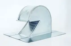 The Metal Shop GRV-4 - Shingle/Flat Roof Vent 4 Inch Galvanized with Screen GRV-4 Buy Direct