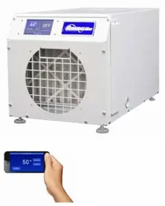 Markdown GeneralAire DH75 Whole House Dehumidifier with LCD Touch Screen & Wi-Fi Control 75 Pint