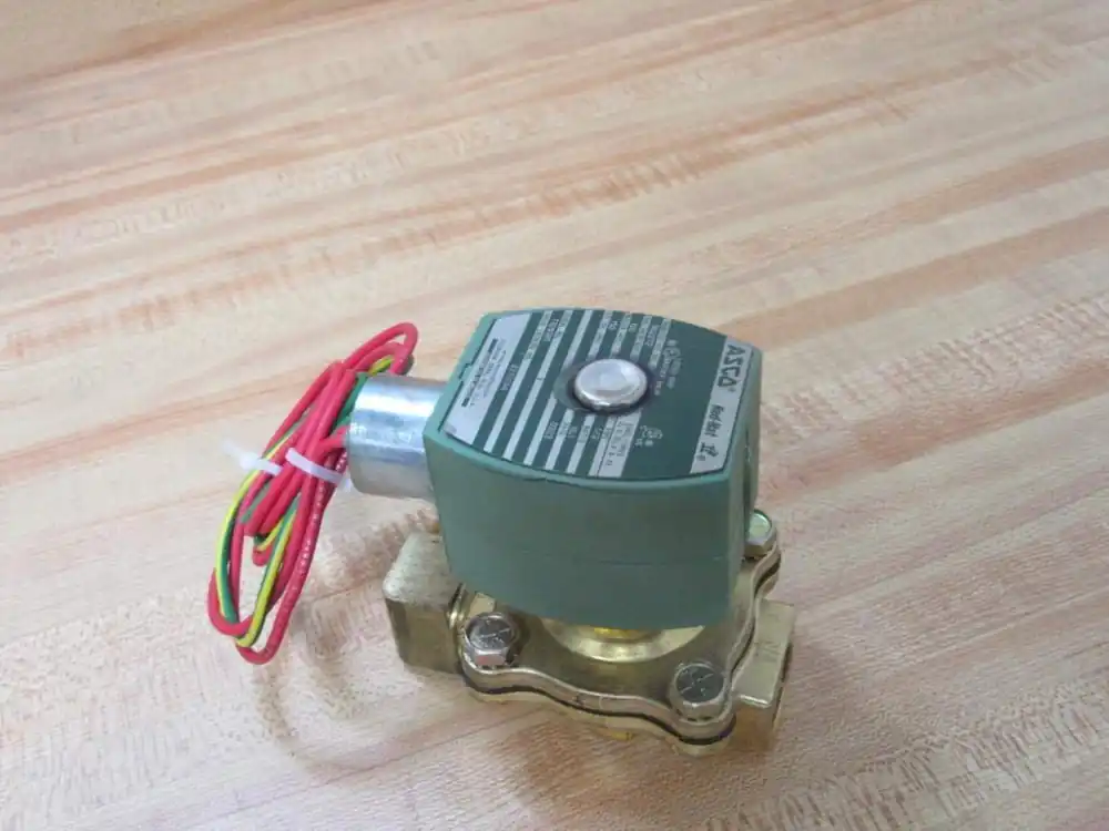ASCO 8210G94 1/2 Inch NPT 120V Brass Solenoid Valve Bargain