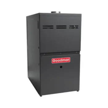 Goodman 80% AFUE Gas Furnace Multi Speed ECM, Two Stage (GMEC800803BN) While Supplies Last