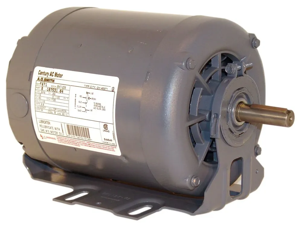 Century F681 Split Phase Resilient Base Sleeve Bearing Motor 3/4 HP 230/115V 1725 RPM High Quality