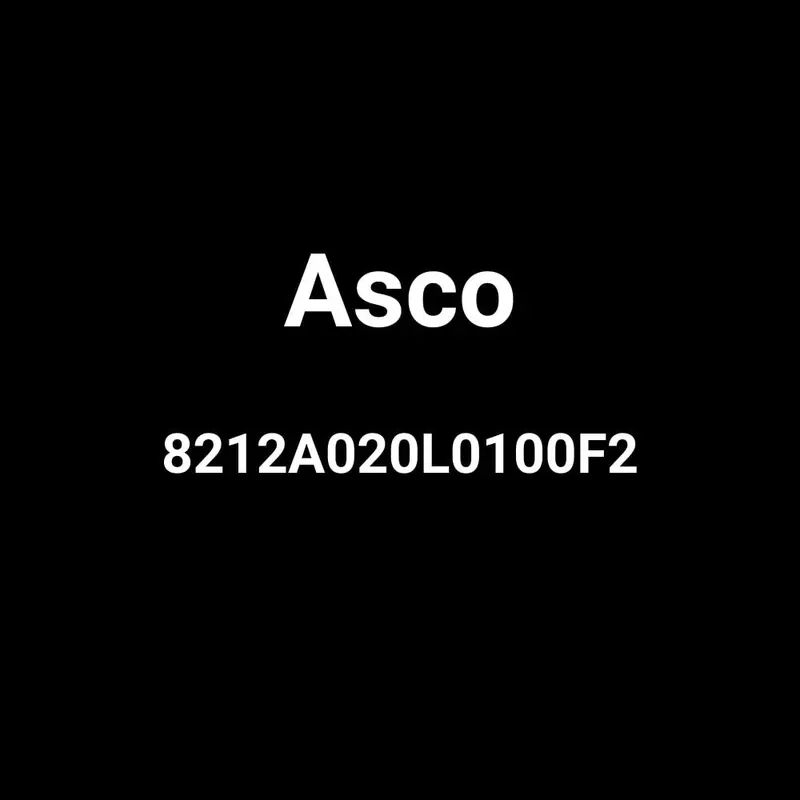 Budget ASCO 8212A020L0100F2 Solenoid Valve for Water Conditioning and Purification Systems
