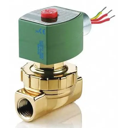 Professional Grade ASCO 8220G408 3/4 Inch NC Solenoid Valve Brass Body