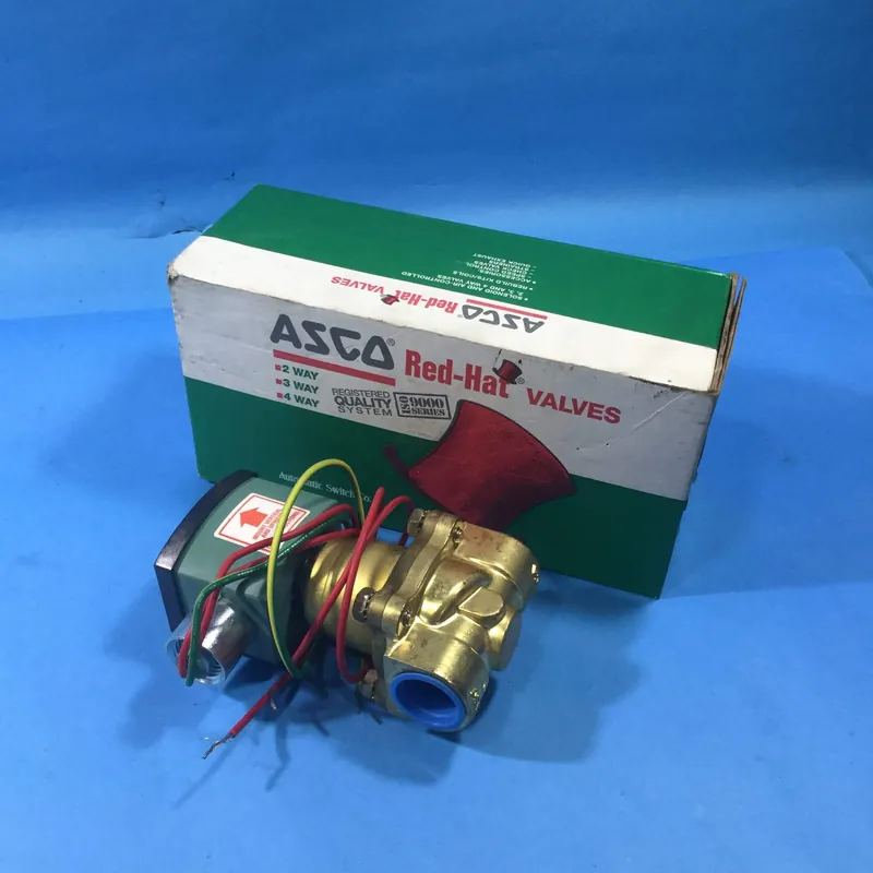 ASCO 8210G26 Solenoid Valve for Air, Water, Oil Applications Special Discount