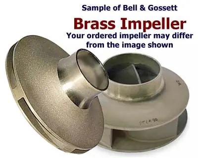 Bell & Gossett P82883 Bronze Impeller 4-1/8 Inch OD for Series 60 Pumps Shop Now