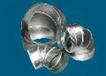 Best Price M&M Manufacturing 12501309018 Galvanized Steel Adjustable 90 Degree Ell 18