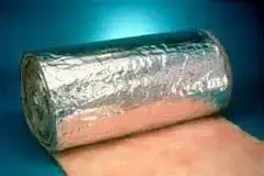 Johns Manville FSK753.0 Foil Backed Duct Insulation Wrap R8.3 3 in x 48 in x 50 Feet Roll Secure Checkout