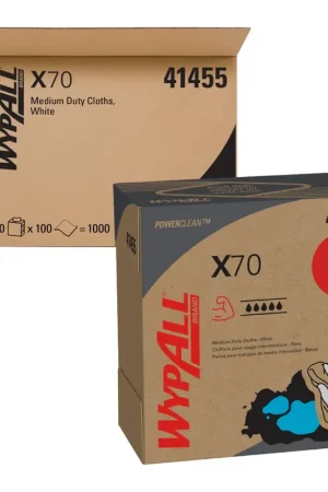Exclusive Offer Kimberly-Clark 41455 Safety Wypall Disposable X70 Wiper 9.1 Width x 16.8 Length Pack of 1000