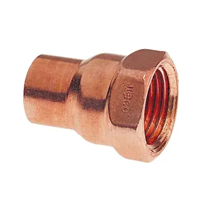 Nibco 603-1181 Copper Female Adapter 1 1/8 inches x 1 inch Affordable