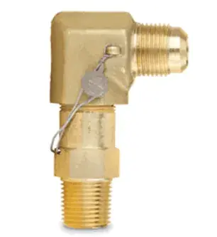 Top Pick Sherwood Valve 3214-235 Brass Refrigeration Pressure Relief Valve Angle Type Set @ 235 PSIG