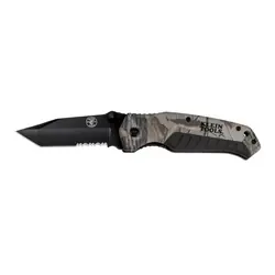 Bargain Klein Tools 44222 Pocket Knife REALTREE XTRA Camo Tanto Blade
