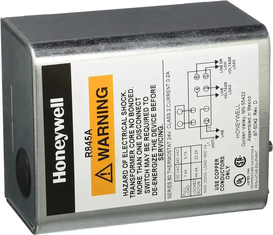 Honeywell R845A1030 Switching Relay 120 Volt 7.4 Amp 24 VAC 0.4 Amp DPST Factory Price