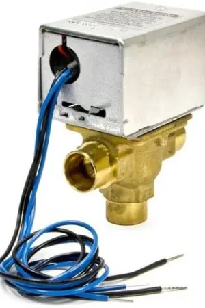 Weekend Sale Honeywell V8044E1011 3/4 Inch Two-Position Diverting Zone Valve 24V Sweat Connections