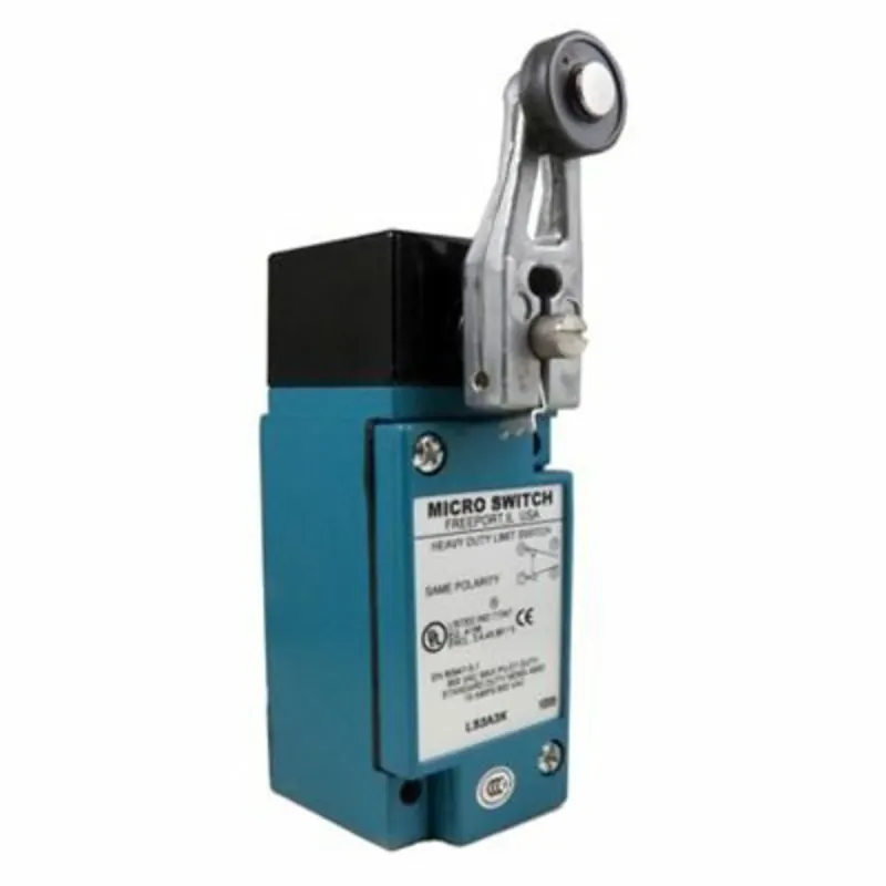 Honeywell LSM6D MICRO SWITCH HDLS Series Heavy-Duty Limit Switch, Plug-in, Side Rotary, 2NC 2NO DPDT Center Neutral, 0.5 in - 14NPT conduit Popular