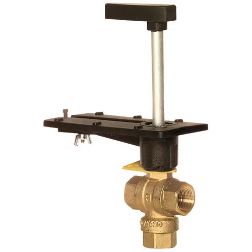 HONEYWELL VBN3D027.00PX - 1.25"Npt 3W 27Cv Brs Dca Prfl Luxury