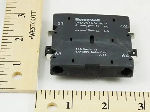 Today Only Honeywell DP3AUX-1NO-1NC Auxiliary Contact 1NO/1NC