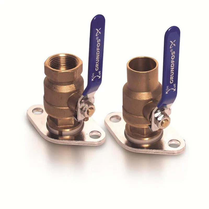 Brand New Grundfos 96806138 1-1/2 in. Brass Sweat Valve Kit