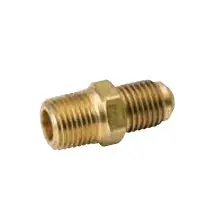 Sale Mueller U1-12D Brass Half Union Connector 3/4 in Flare X 1/2 in NPTFE