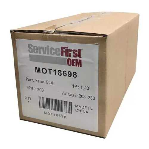 Trane MOT18698 1/3 HP 230V ECM OD Motor Hassle-Free Returns