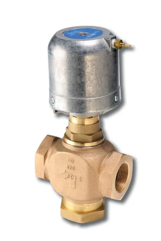 Johnson Controls VG7842NT+3003E Brass Trim Globe Valve with Pneumatic Actuator Genuine