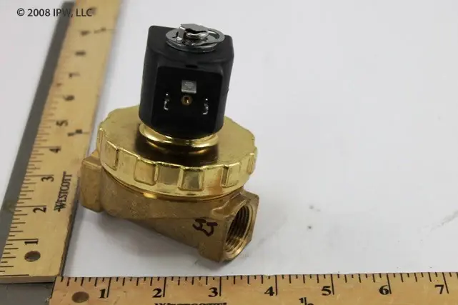 Authentic Parker Hannifin 12FS5C2448ACHPH01 3/4 Inch Normally Closed Steam Valve, High Temperature, 24V