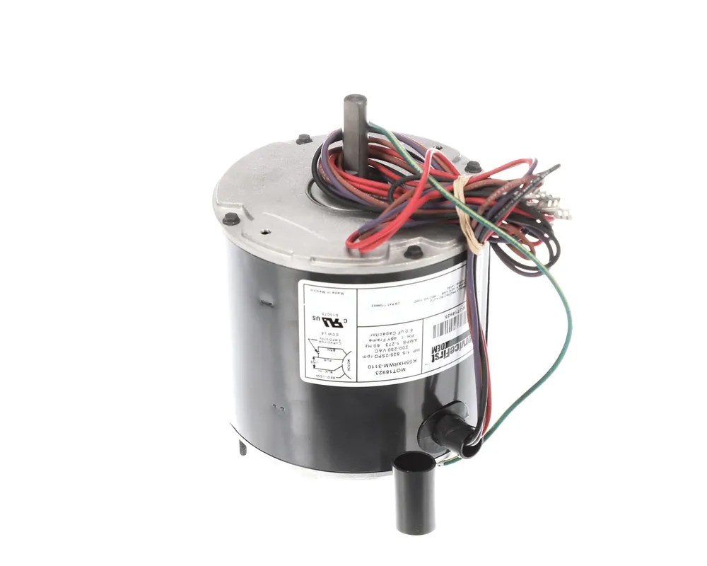 Instant Buy TRANE MOT18923 Motor 1/5 HP 208-230V 825 RPM Replacement MOT18923