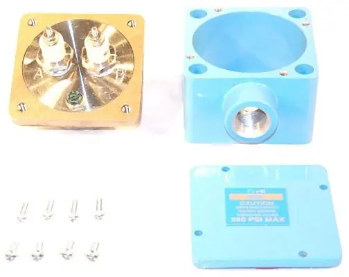 Direct From Factory Warrick-Gems Sensors & Controls 3E2C SS Threaded 2-Probe Fitting for Industrial, Chemical, and Food Processing Applications